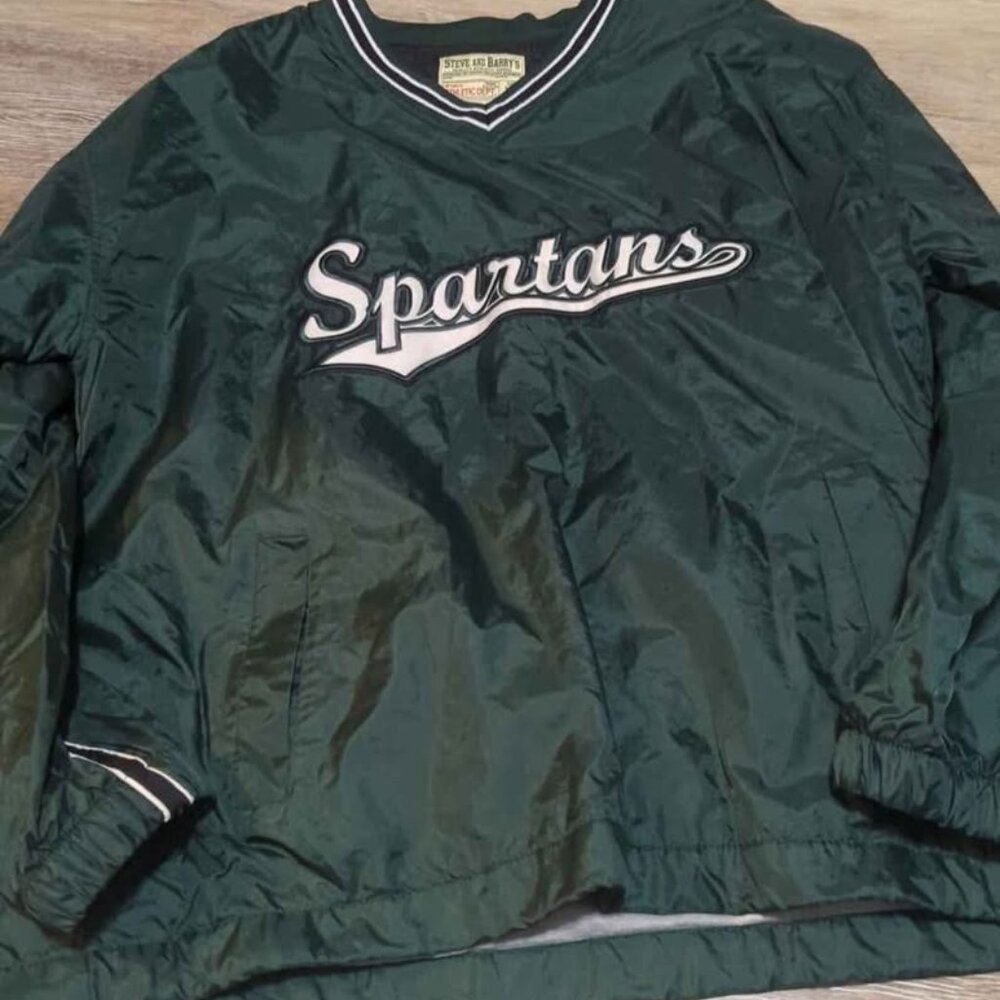 Steve and Barry‎ mens XL jacket Spartans vintage